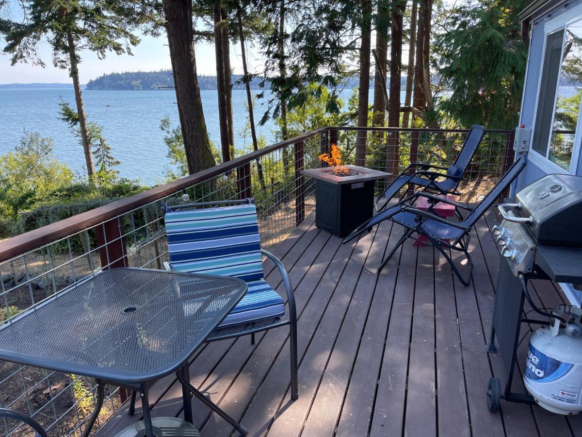 Puget Sound Chic Romantic Cottage With Private Beach Access & Gated Entry Port Ludlow Exteriér fotografie