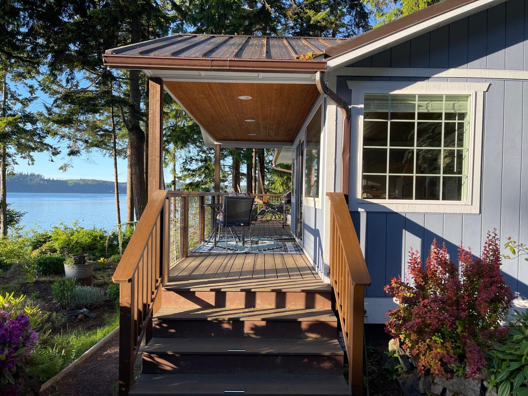 Puget Sound Chic Romantic Cottage With Private Beach Access & Gated Entry Port Ludlow Exteriér fotografie