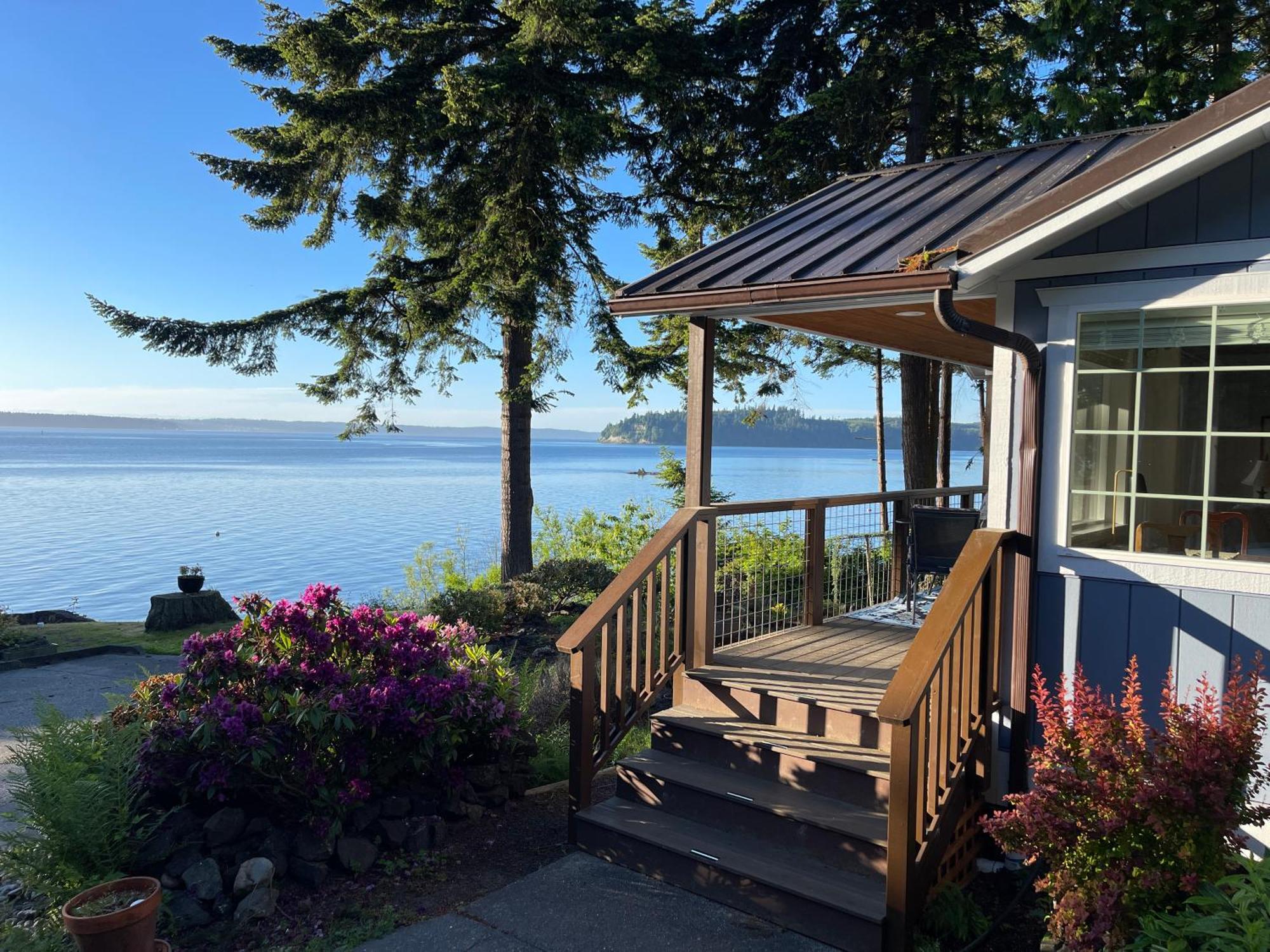 Puget Sound Chic Romantic Cottage With Private Beach Access & Gated Entry Port Ludlow Exteriér fotografie