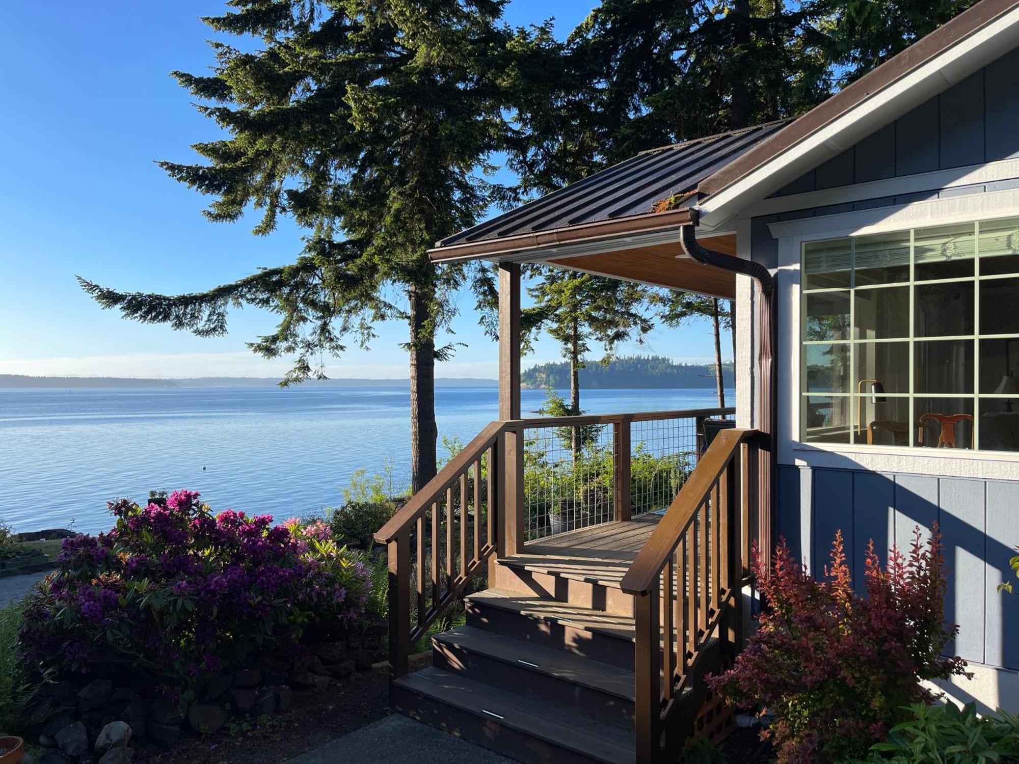 Puget Sound Chic Romantic Cottage With Private Beach Access & Gated Entry Port Ludlow Exteriér fotografie