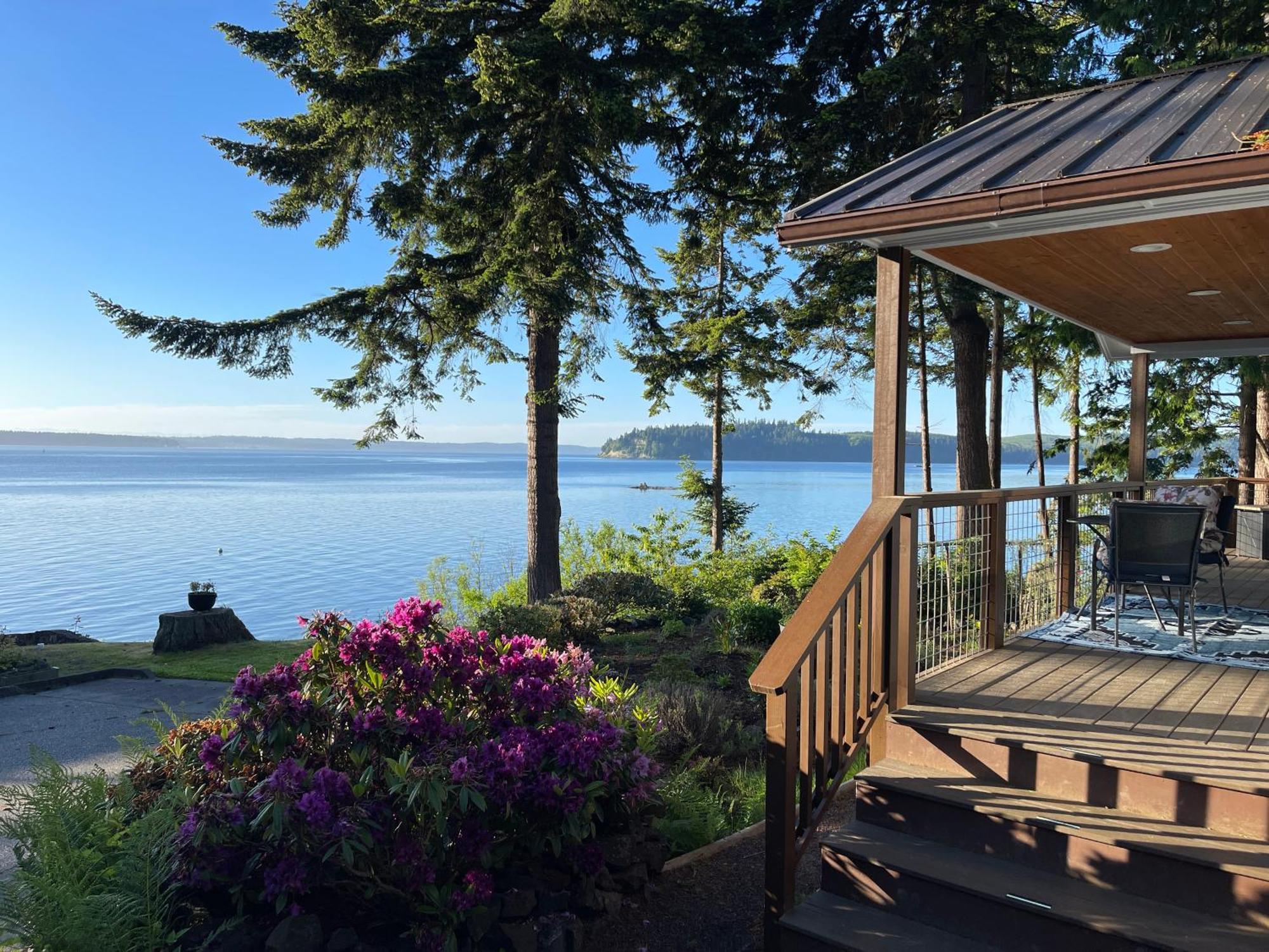 Puget Sound Chic Romantic Cottage With Private Beach Access & Gated Entry Port Ludlow Exteriér fotografie